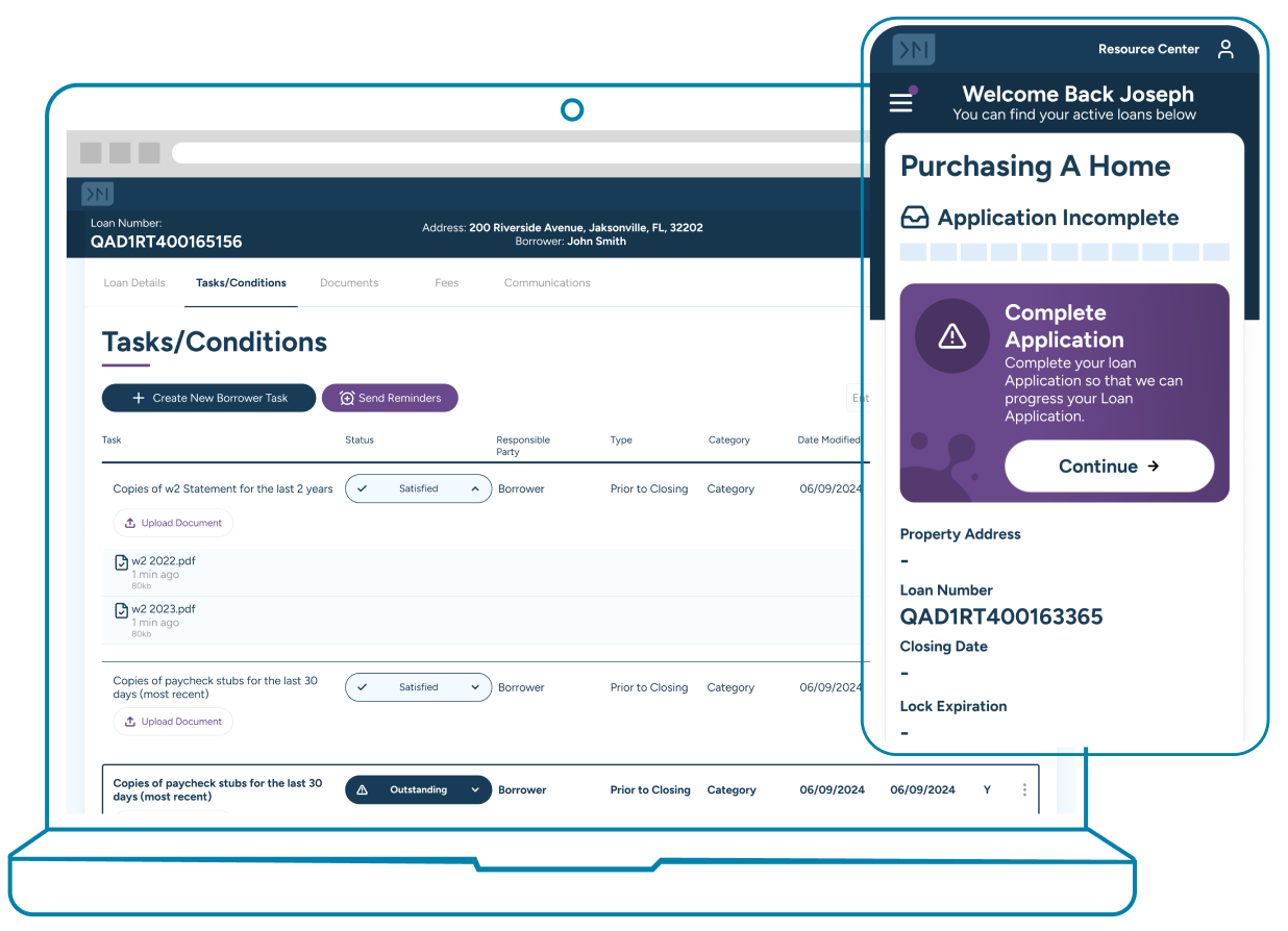 Mortgage Application Platform project showcase